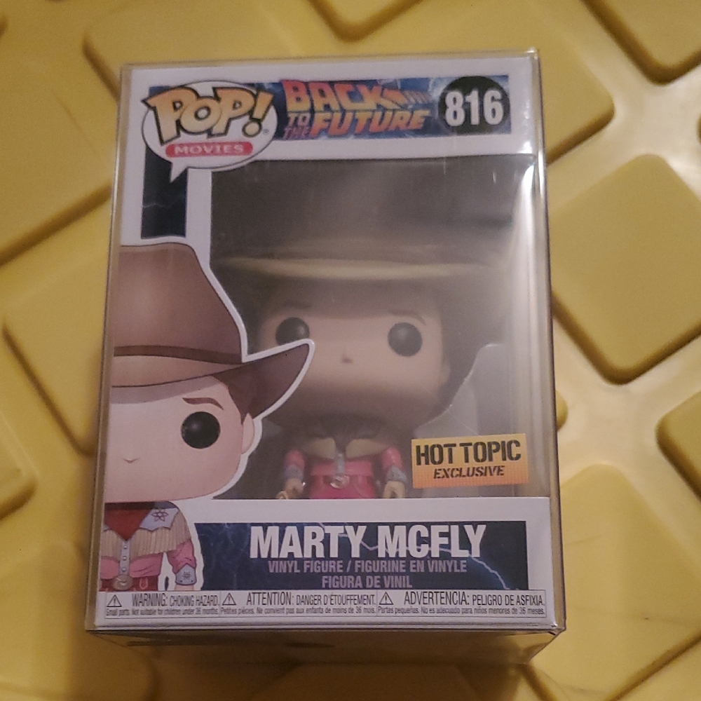 Back To The Future Marty Mcfly #816 Hot Topic Exclusive Funko Pop